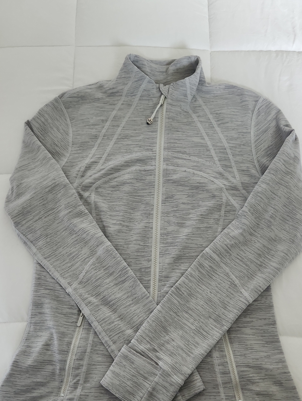 Lululemon Define Jacket Women's Gray Zip-Up Athletic Top
